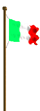 italian flag animation