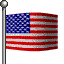 animated american flag