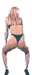 sexy dancing blonde