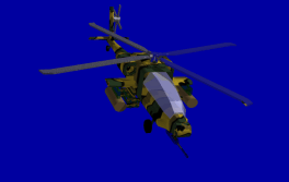 animated apache helicopter