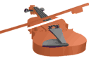 free animated violin